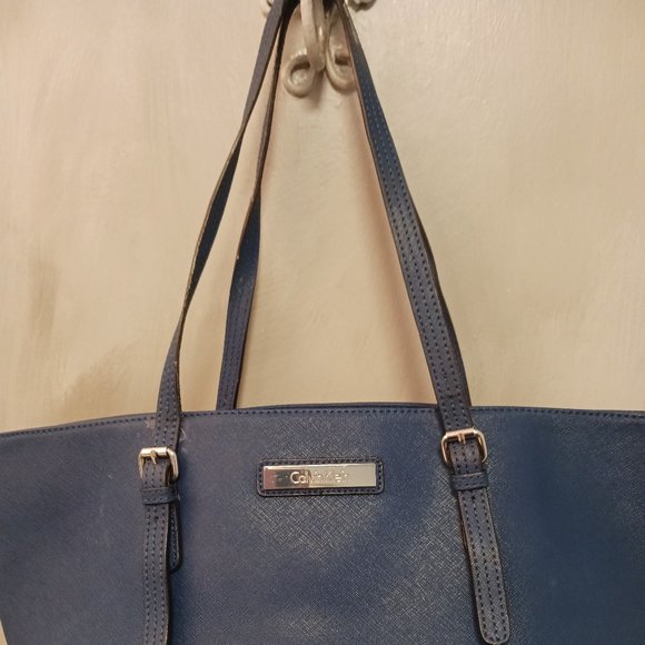 Calvin Klein Blue Tote - Picture 10 of 10